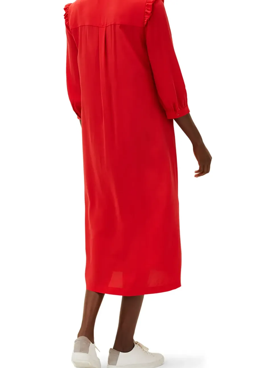 Nivana Frill Shirt Dress-