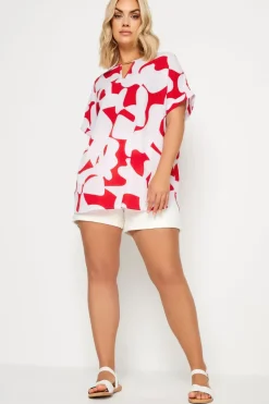 Notch Neck Blouse