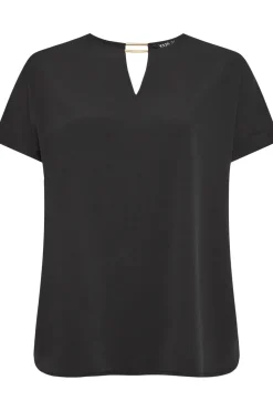 Notch Neck Blouse