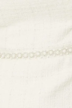 Occasion Boucle Pearl Waistband Pencil Dress