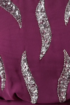 Occasion Embellished Batwing Mini Dress
