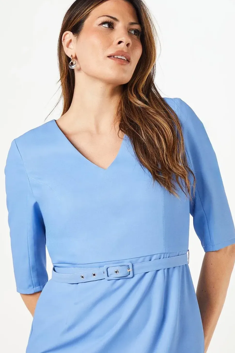 Occasion Floral 3/4 Sleeve Pencil Dress