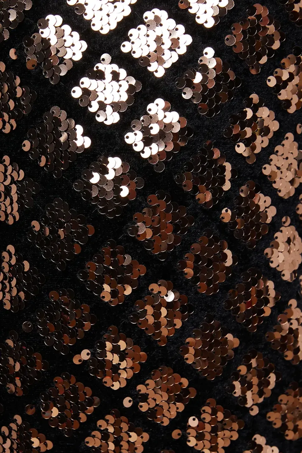 Occasion Geo Sequin Puff Sleeve Mini Dress