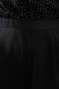 Occasion Hotfix Cold Shoulder Jumpsuit
