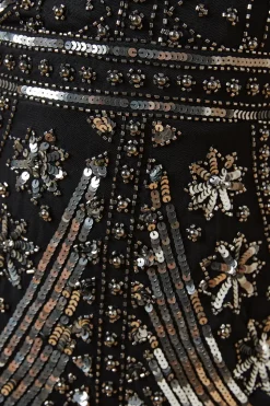 Occasion Mesh Embellished Mini Dress