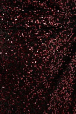 Occasion Sequin Twist Sleeveless Pencil Dress
