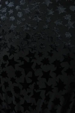 Occasion Star Velvet Tie Back Mini Dress