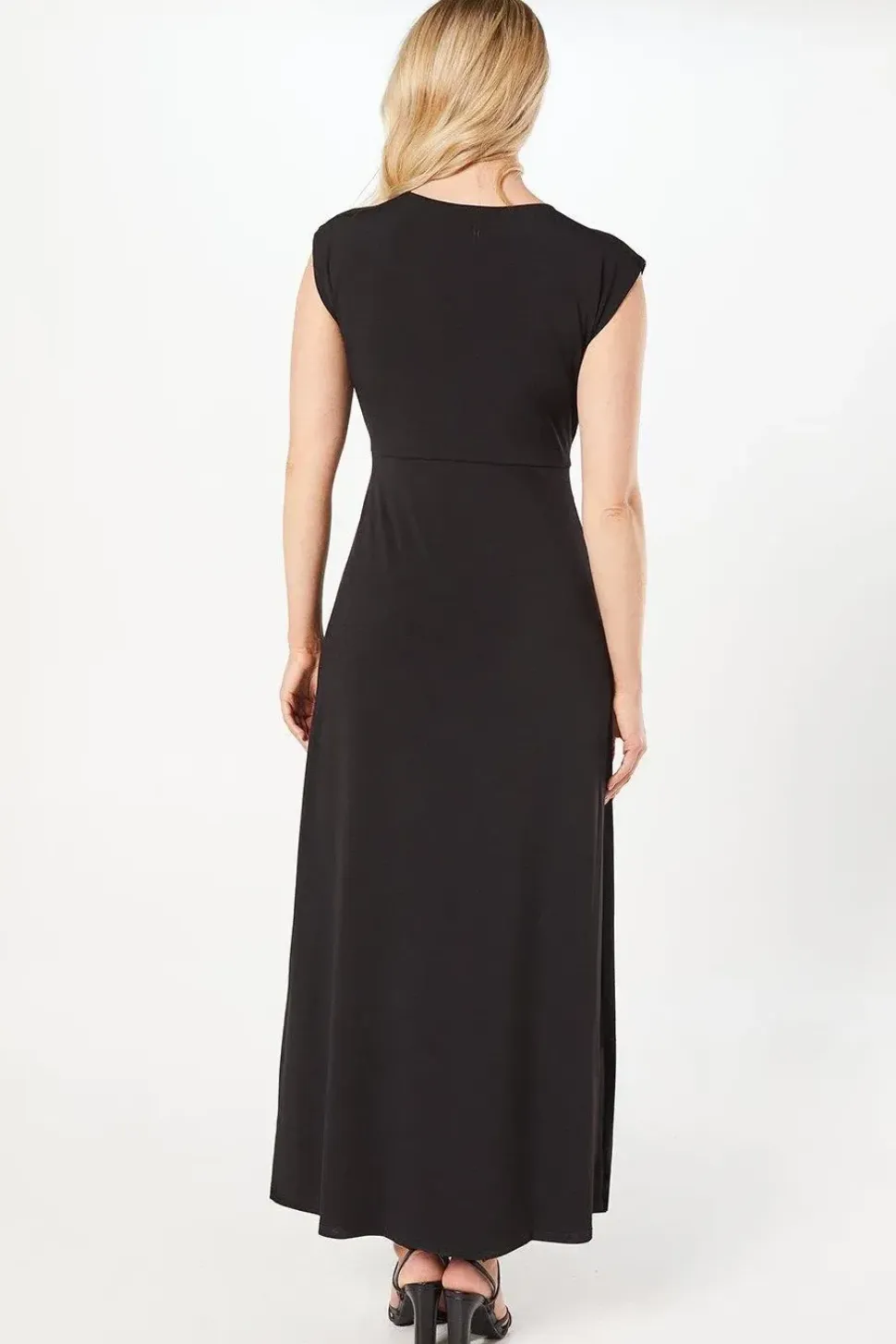 Occasion Wrap Jersey Maxi Dress