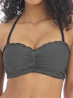 Ocean Calling Bandeau Bikini Top Midnight