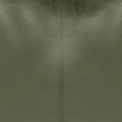Olive Green Soft Pebbled Leather Hobo Bag | BIARD