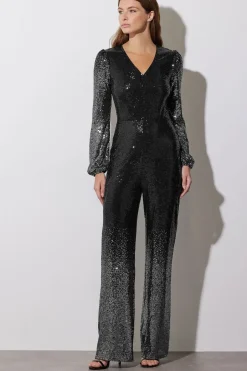 Ombre Sequin Jumpsuit