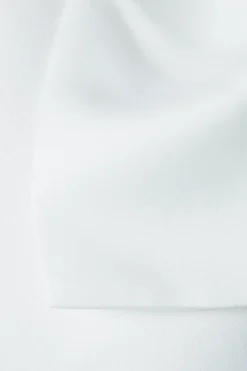 One Shoulder Statement Bow Bridal Mini Dress