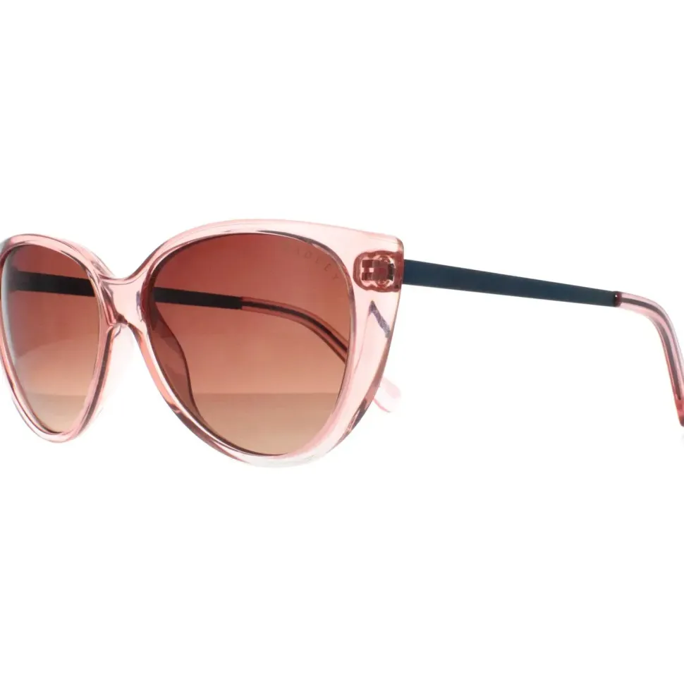 Oval Transparent Pink Brown Genna