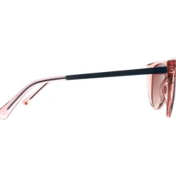 Oval Transparent Pink Brown Genna