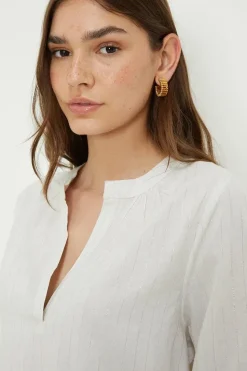 Overhead Foil Stripe Shirt