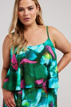 Overlay Maxi Dress