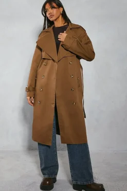 Oversized Belted Trench Coat