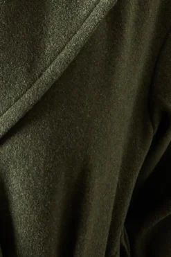 Oversized Belted Wrap Coat