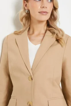 Oversized Linen Blazer