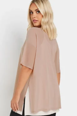 Oversized Mesh Top