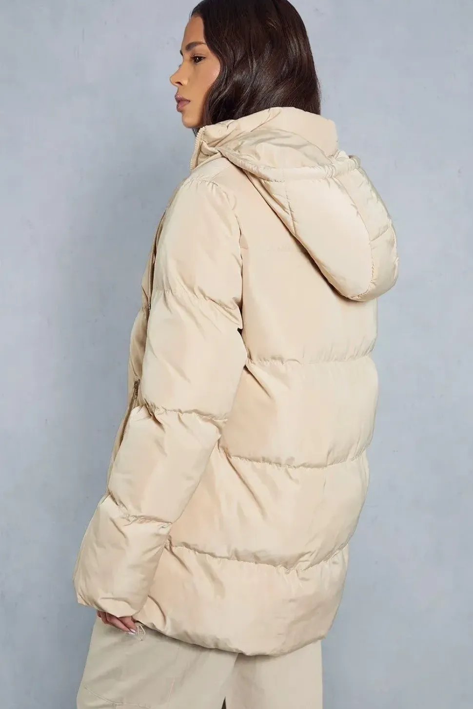 Oversized Midi Puffer Jacket