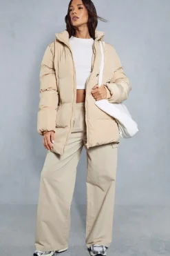 Oversized Midi Puffer Jacket