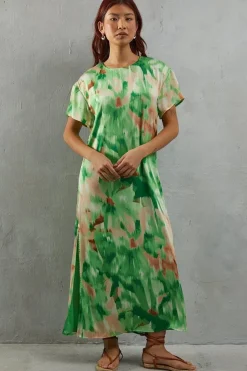 Oversized Midi T-shirt Dress