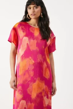 Oversized Midi T-shirt Dress