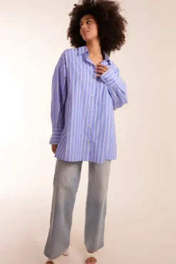 Oversized Pinstripe Shirt