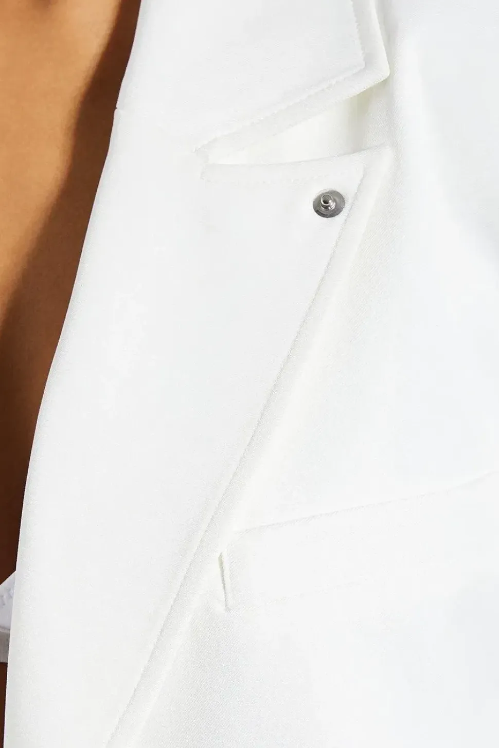 Oversized Stud Detail Blazer