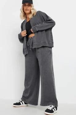 Oversized Sweat Bomber Jacket