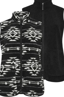 2 Pack Printed Teddy Borg Gilets
