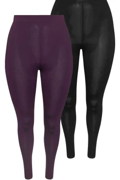 2 Pack Soft Touch Stretch Leggings