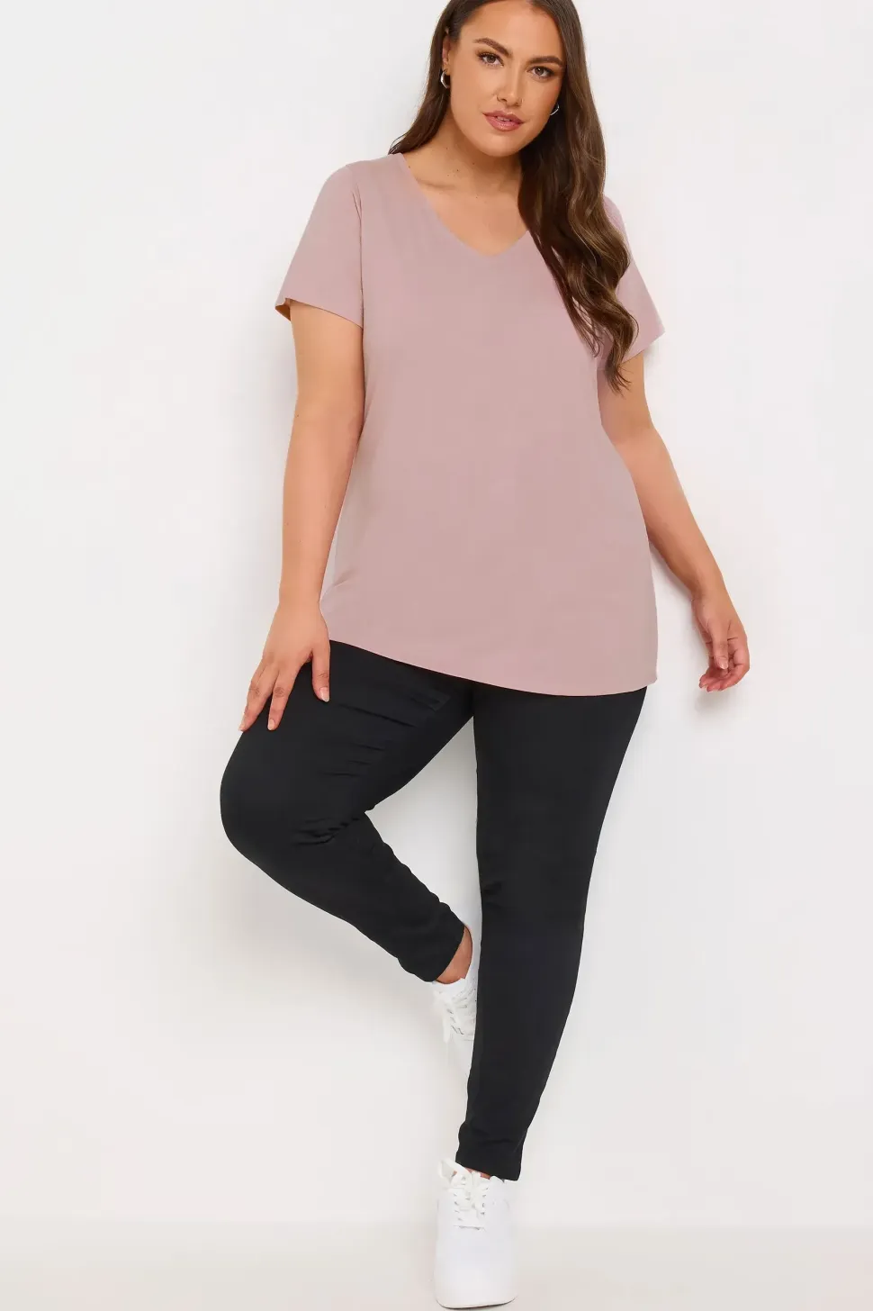 3 Pack V-Neck T-Shirts