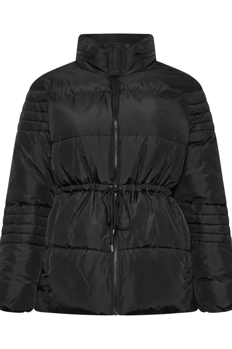 Padded Drawstring Coat