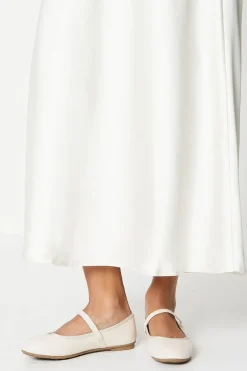 Paige Almond Toe Mary Jane Ballet Pumps