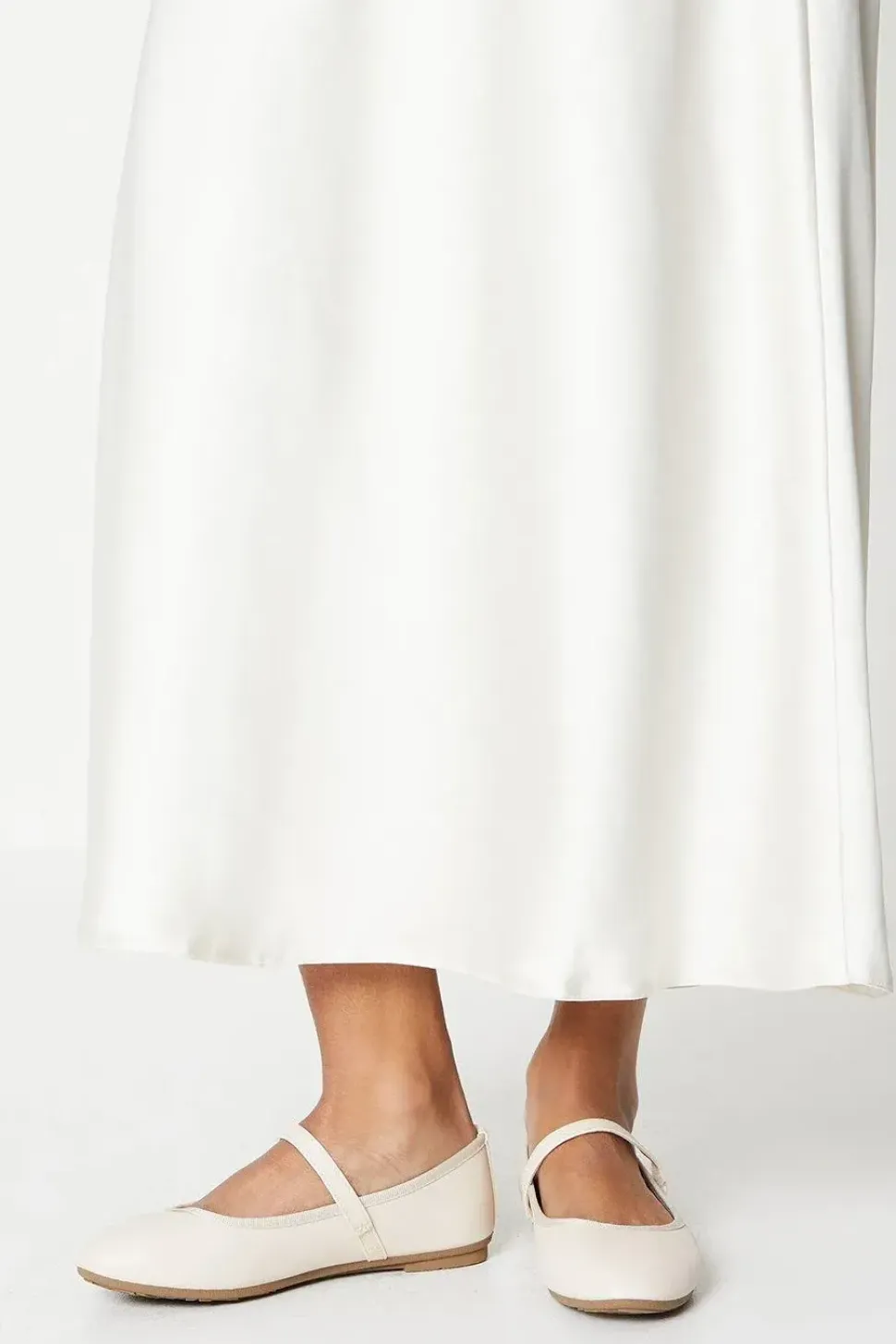 Paige Almond Toe Mary Jane Ballet Pumps