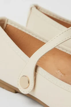 Paige Almond Toe Mary Jane Ballet Pumps