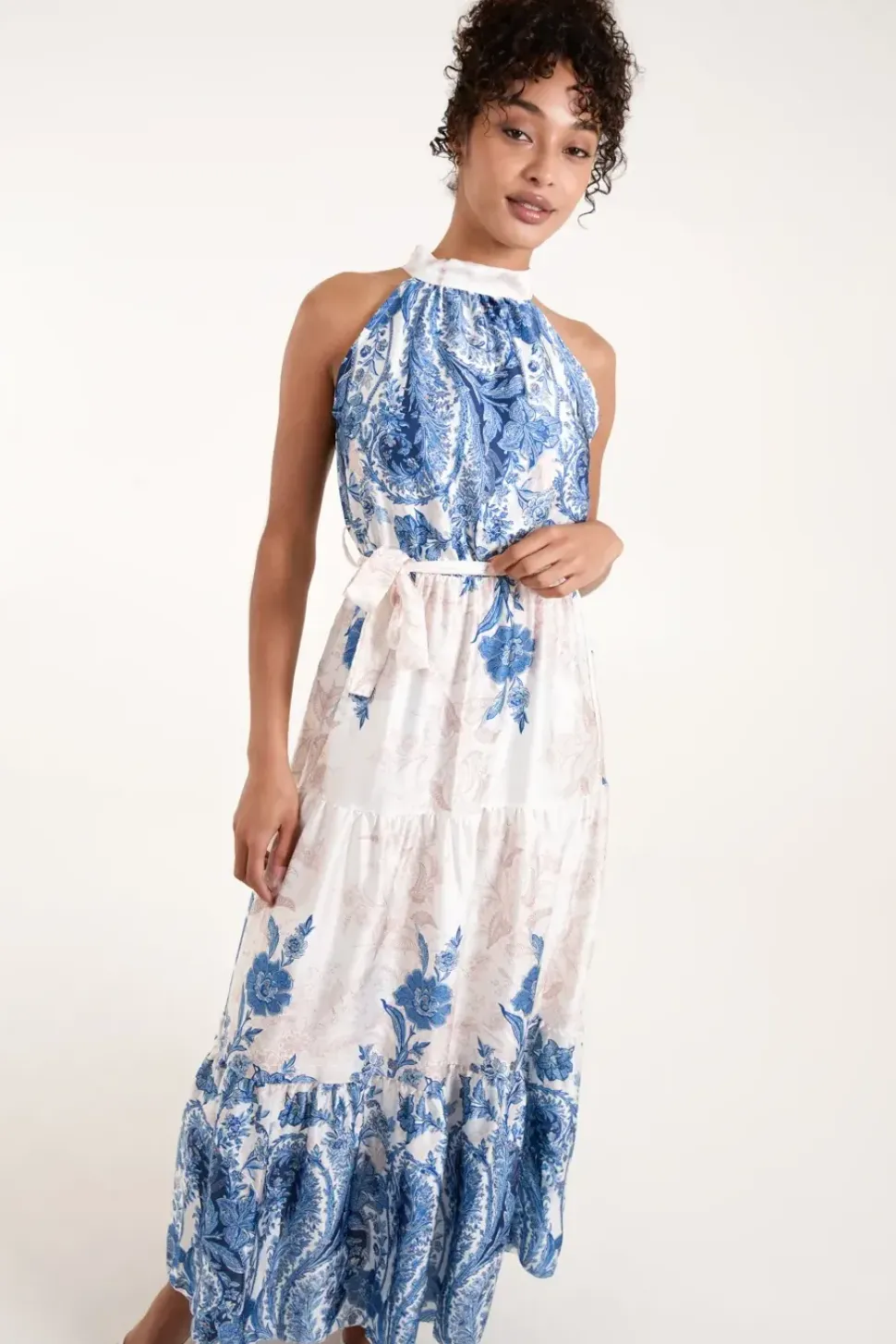 Paisley Floral Occasion Dress
