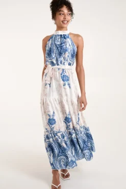 Paisley Floral Occasion Dress