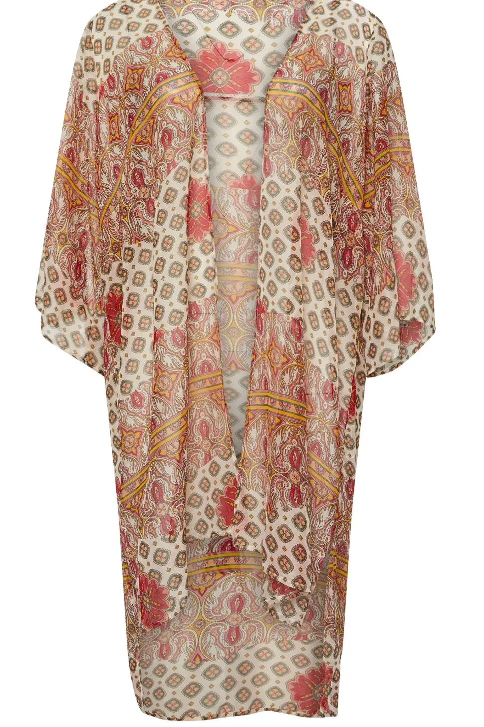 Paisley Print Beach Shirt