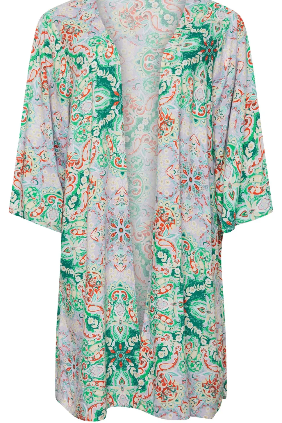 Paisley Print Kimono