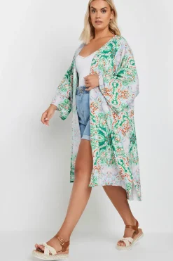 Paisley Print Kimono