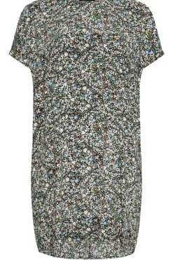 Paisley Print Shift Dress