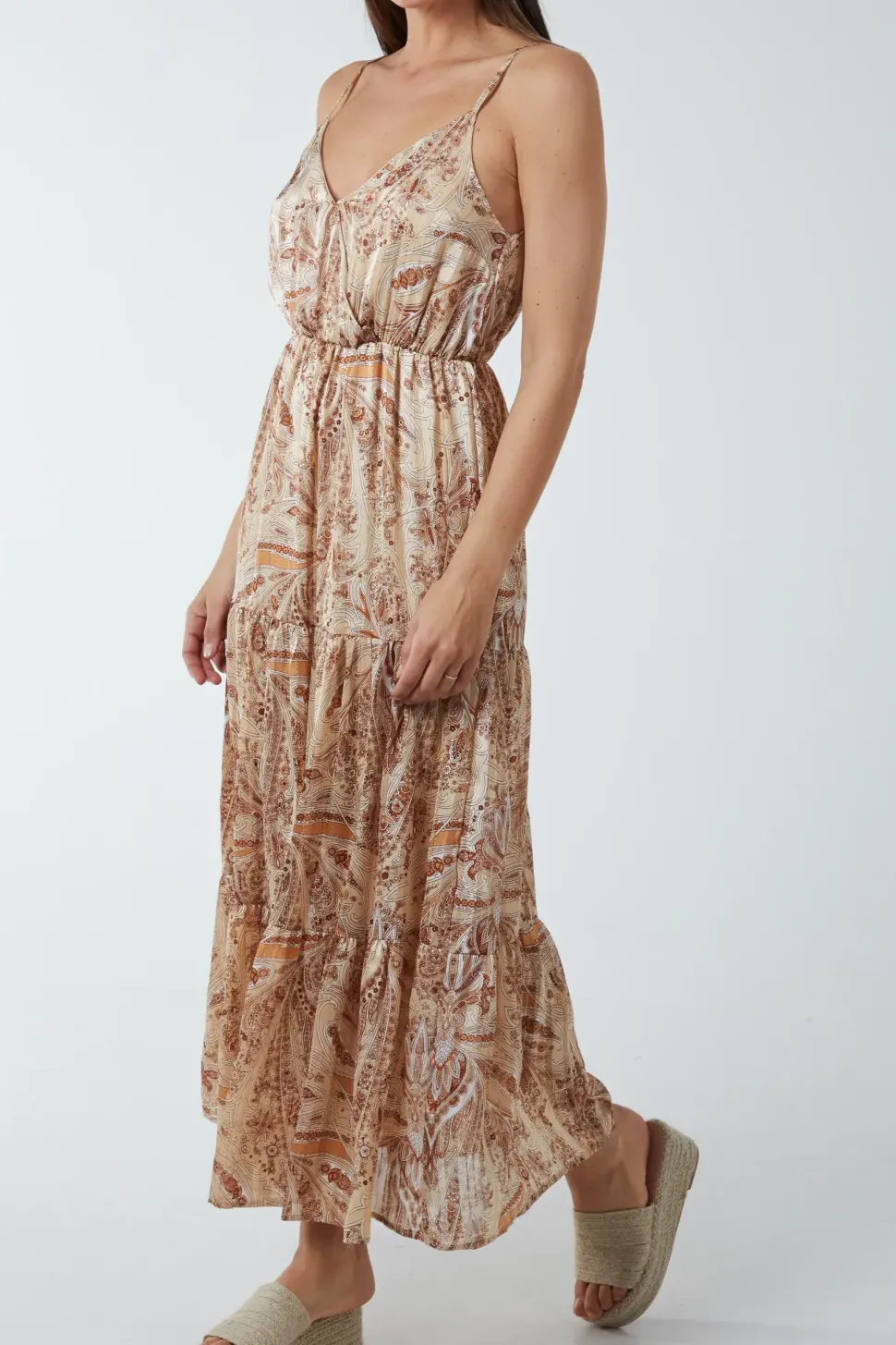 Paisley Wrap Dress