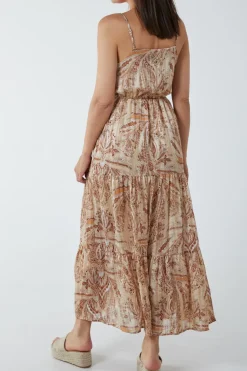 Paisley Wrap Dress