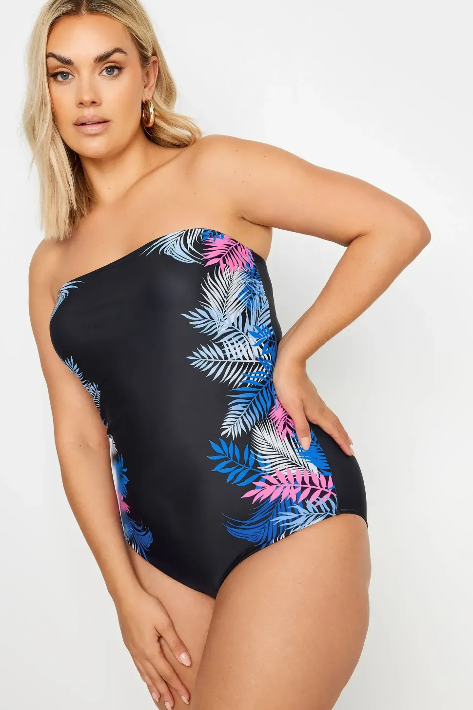 Palm Print Swimsuit