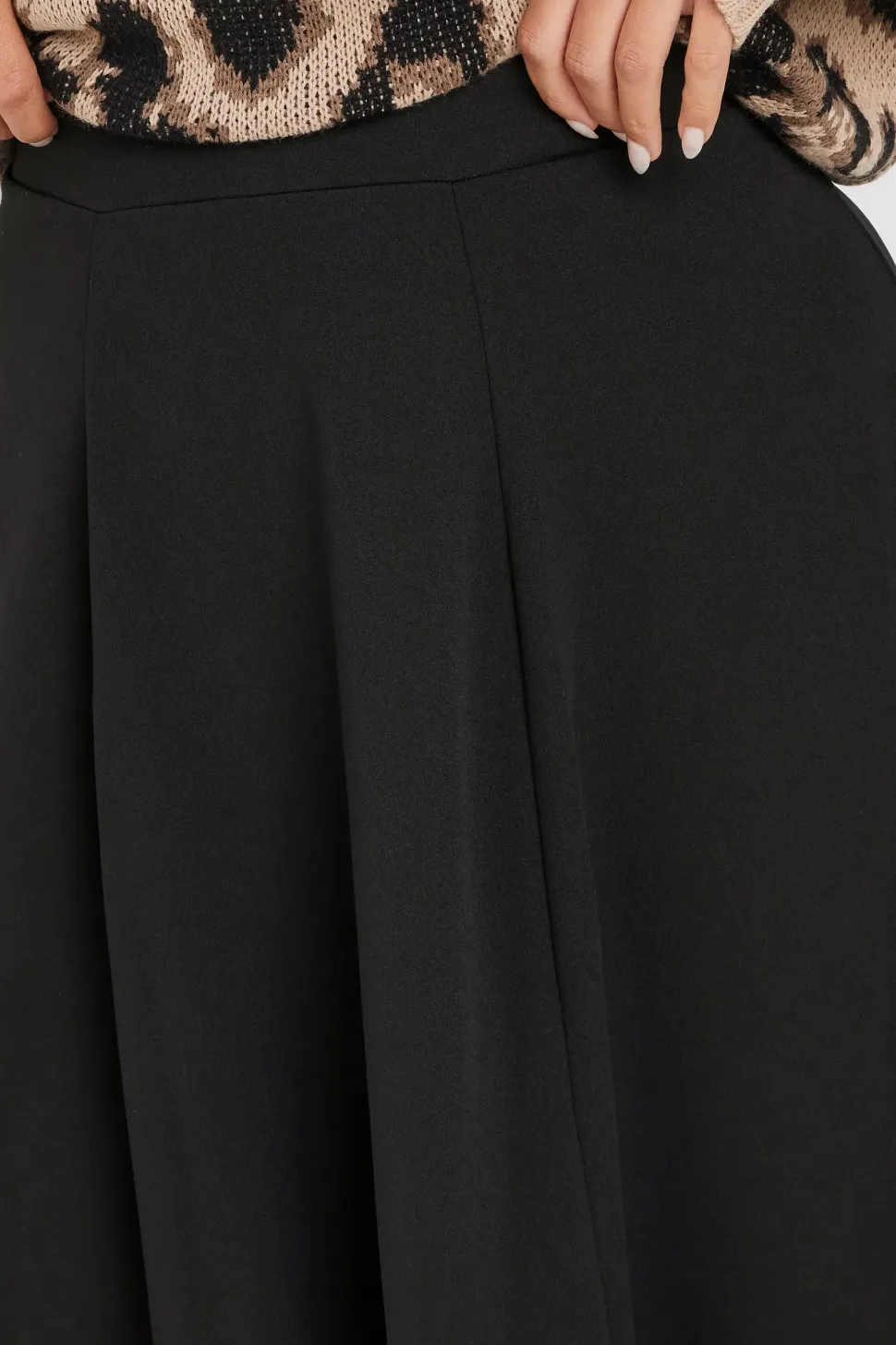 Panelled Maxi Skirt