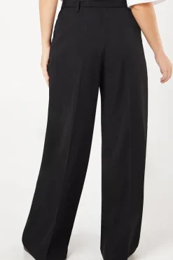 Paperbag Belted Wide Leg Trouser