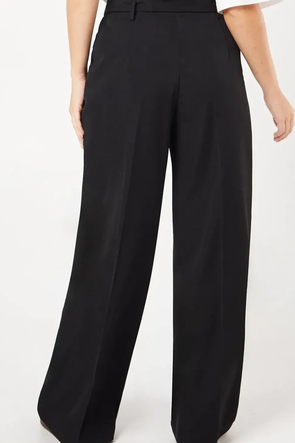 Paperbag Belted Wide Leg Trouser